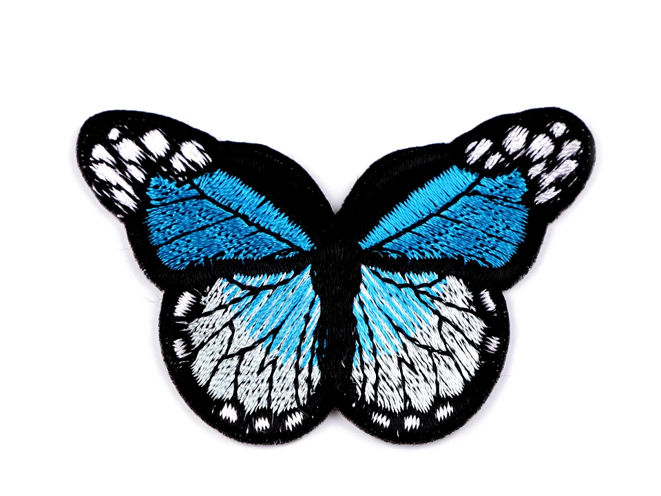 Nažehľovačka motýľ - Modrá tyrkys