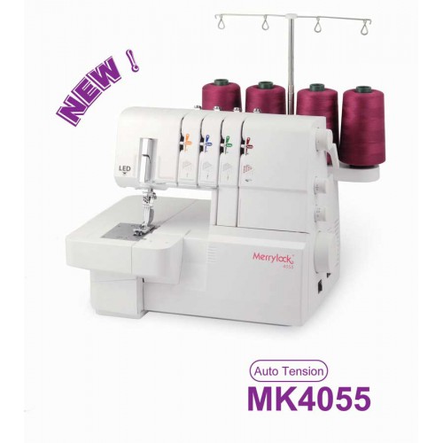 Merrylock MK4055 - coverlock + darček 3 pätky v cene 