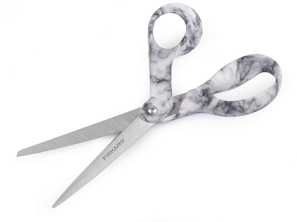 Nožnice Fiskars univerzálne 21 cm - šedobiela 