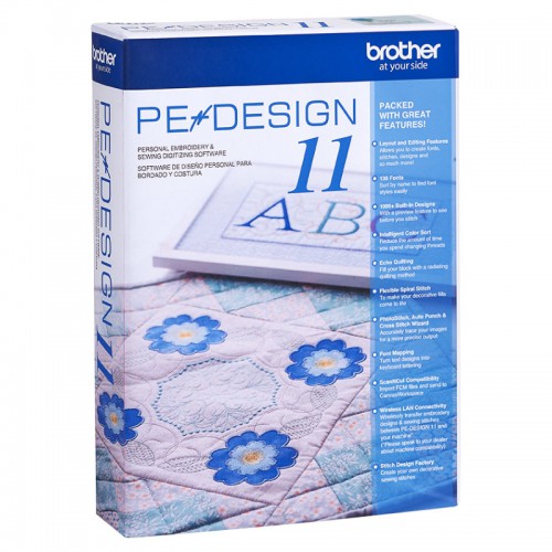 Brother PE Design 11 - vyšívací software 