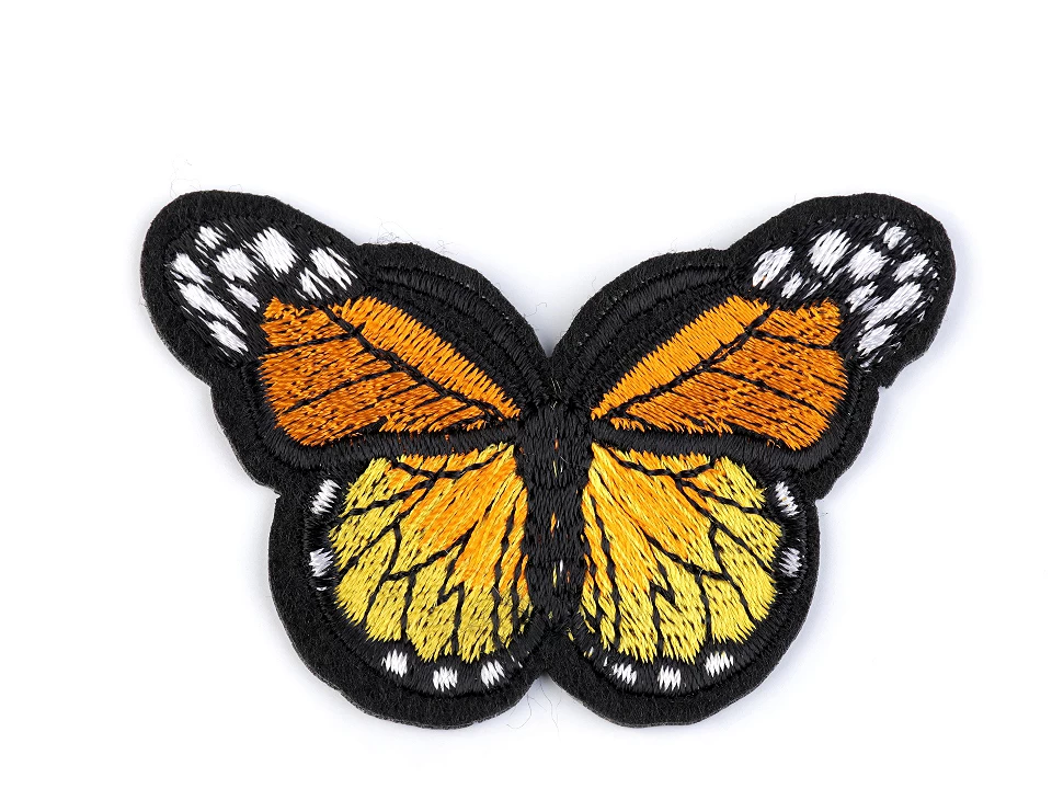 Nažehľovačka motýľ - Oranžovo - žltá