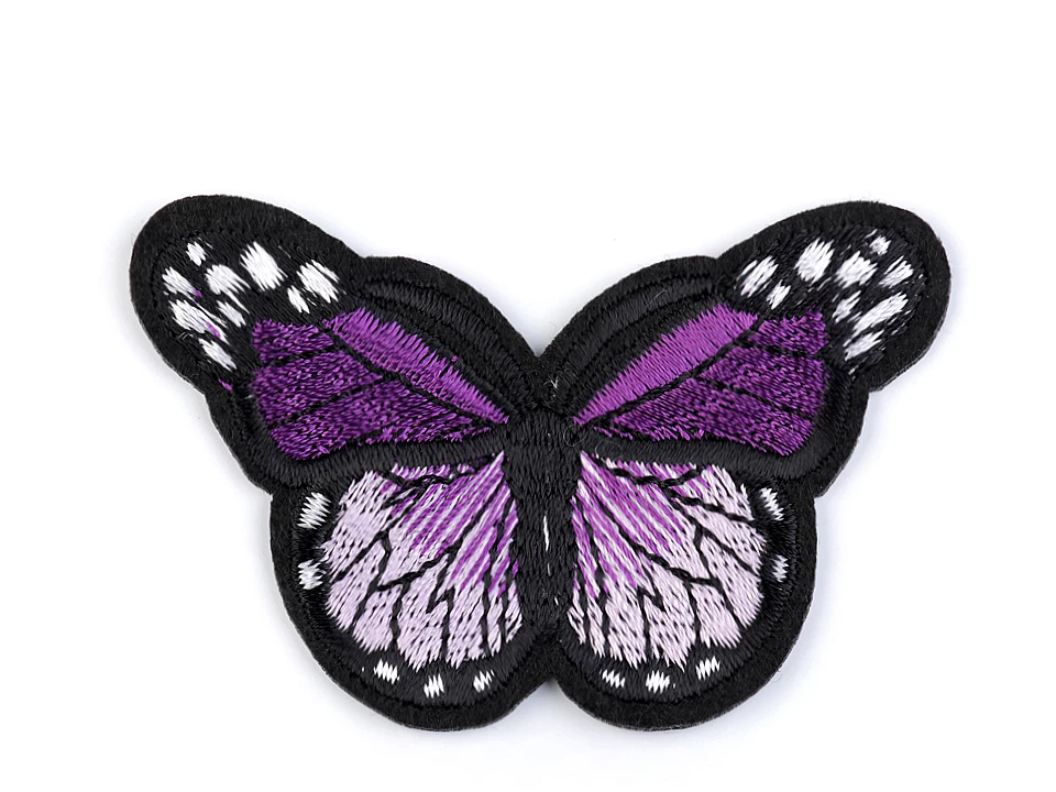 Nažehľovačka motýľ - Fialová