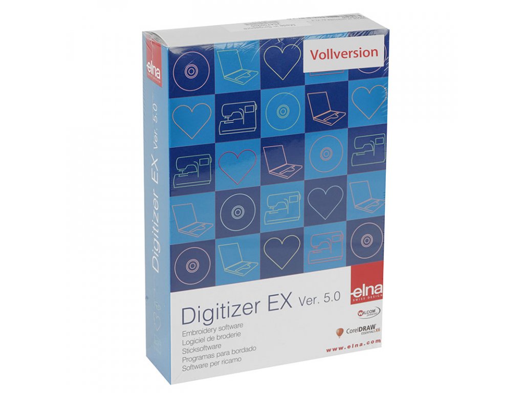 Elna Digitizer EX V5.0 - vyšívací software