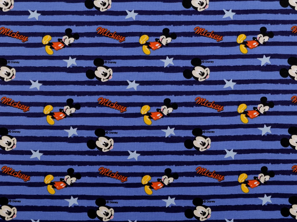 Mickey Mouse - bavlnený licenčný úplet