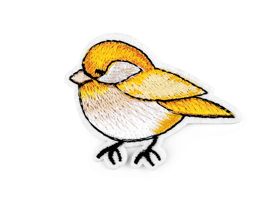 Nažehlovačka vtáčik - žltá