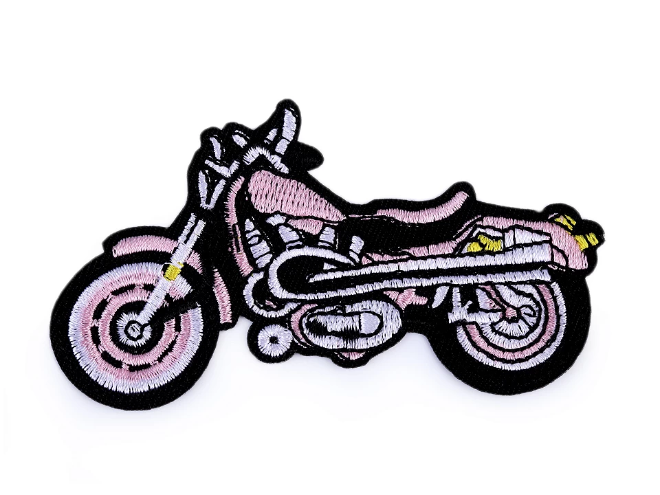 Nažehlovačka motorka - ružová