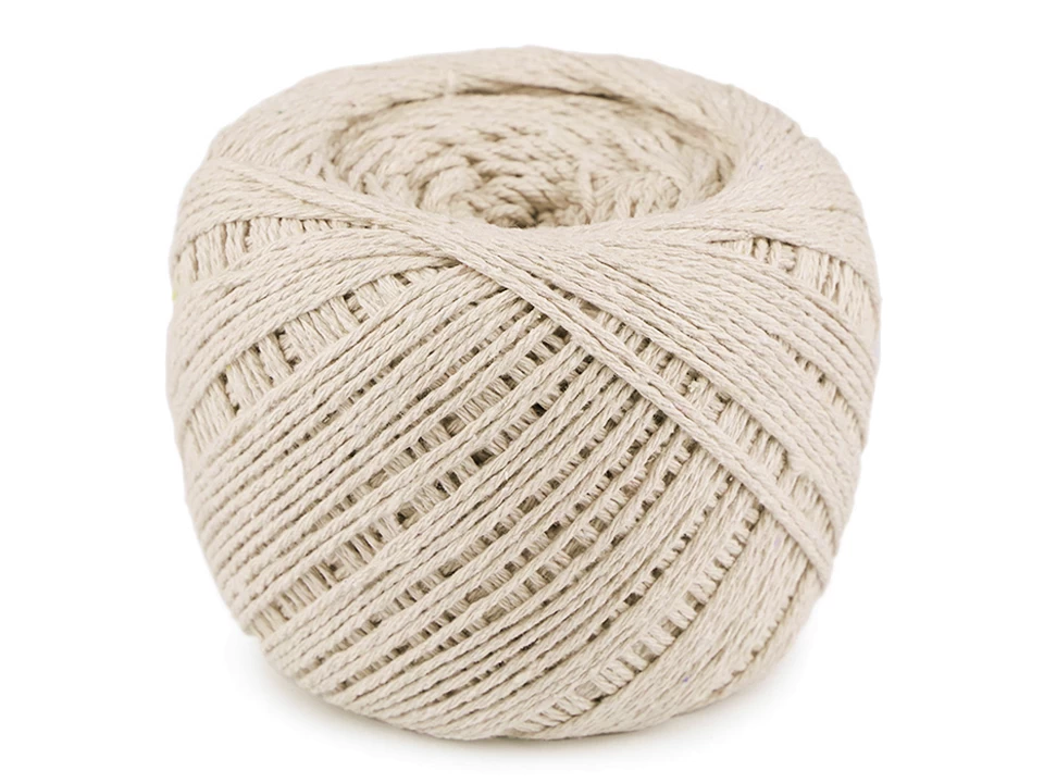 Bavlnená priadza macrame 600 g