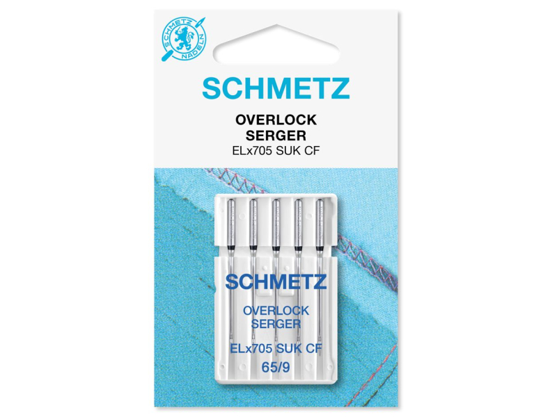 Schmetz ihly pre coverlocky ELx705 SUK CF 65