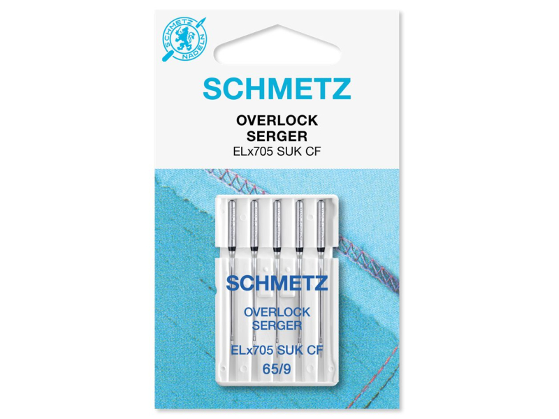 Schmetz ihly pre coverlocky ELx705 SUK CF 65
